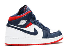 Load image into Gallery viewer, AIR JORDAN 1 MID GS &#39;USA OLYMPIC&#39; Size 6.5 Y
