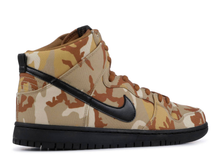 Load image into Gallery viewer, Nike SB Dunk High Pro Desert Camo Multi Sizes
