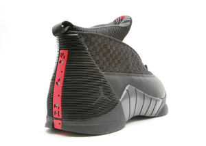 Jordan 15 Retro Black Varsity Red (2007) Size 11 US