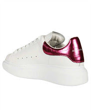 Load image into Gallery viewer, Alexander McQueen Sneaker White Metalic Paint
