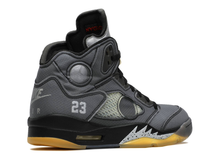 Load image into Gallery viewer, Jordan 5 Retro OFF-WHITE Black Size 8 US
