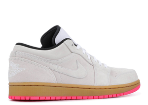 Jordan 1 Low White Gum Hyper Pink