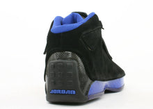 Load image into Gallery viewer, Jordan 18 OG Black Sport Royal (2003) Size 11.5 US
