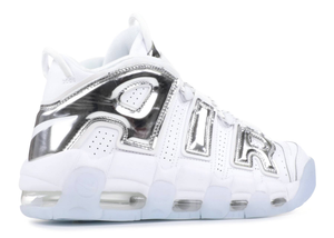 Nike Air More Uptempo Chrome White (W)