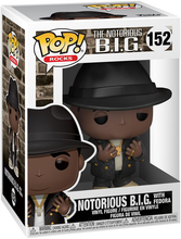 Load image into Gallery viewer, Notoroius B.I.G Rocks With Fedora Vinyl Figure
