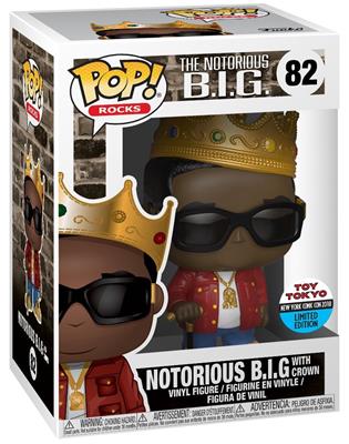 The Notorious B.I.G with Crown Tokyo Toy NYCC Figure #82