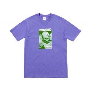 Supreme Fuck Face Tee Light Purple Size L