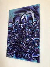 Load image into Gallery viewer, Gerard Gademan Painting PURPLE DREAM  One of a Kind, (Switzerland only Delivery)
