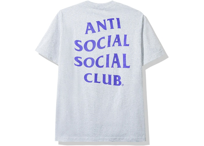 Anti Social Social Club Paris Tee (FW19) Grey Size  M