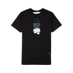 OFF-WHITE Dripping Arrows S/S Over T-shirt Black Size M