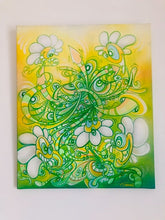 Load image into Gallery viewer, Gerard Gademan Painting FLOWER POWER One of a Kind, (Switzerland only Delivery)
