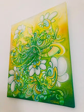 Load image into Gallery viewer, Gerard Gademan Painting FLOWER POWER One of a Kind, (Switzerland only Delivery)
