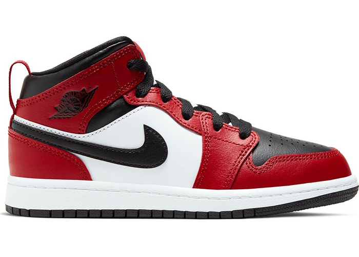 Jordan 1 Mid Chicago Toe (PS) Size 11C / 28 EUR / 17CM