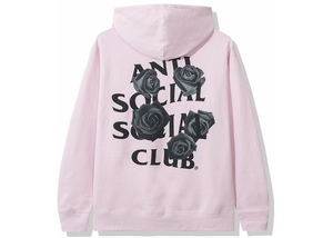 Anti Social Social Club Bat Emoji Hoodie Pink Size S