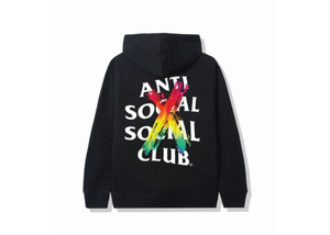 Anti Social Social Club Cancelled Hoodie Black Size M