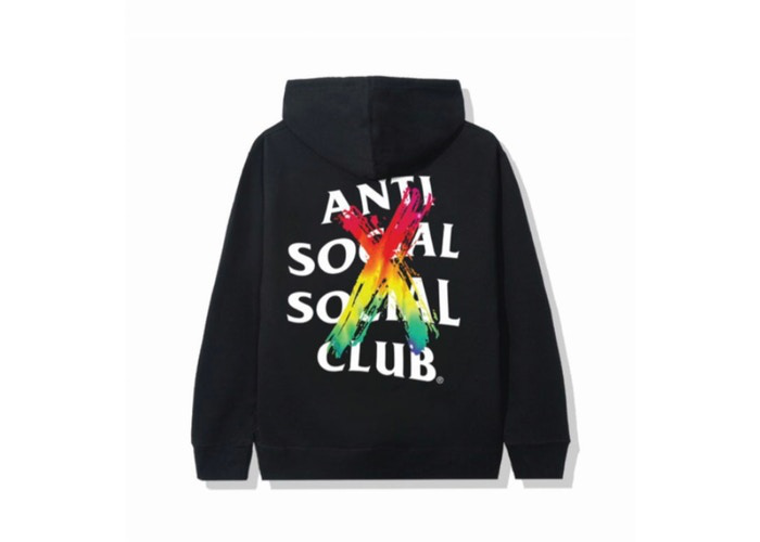 Anti Social Social Club Cancelled Hoodie Black Size XL