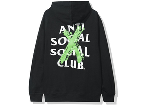 Anti Social Social Club Cancelled Remix Hoodie Black Size  S