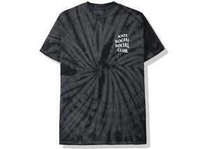 Anti Social Social Club Laguna Tee Black Tie Dye Size S