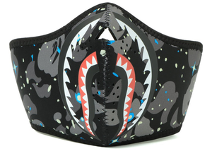 BAPE Space Camo Shark Mask Black