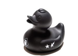 BAPE x F.C.R.B. Rubber Duck Black