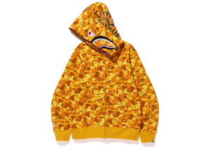 BAPE x PUBG Shark Full Zip Hoodie Orange Size  M