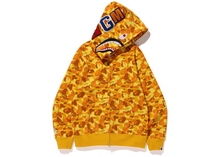 Load image into Gallery viewer, BAPE x PUBG Shark Full Zip Hoodie Orange Size  M
