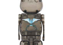 Load image into Gallery viewer, Bearbrick 3. Paradis x Roarguns 100% &amp; 400% Set Clear Black
