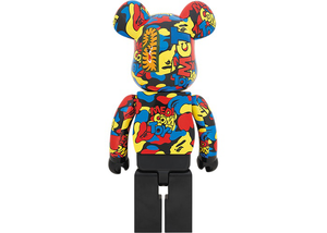 Bearbrick BAPE Camo Shark 1000% Multi 70cm