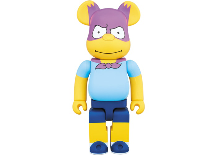 Bearbrick Bartman 400% Yellow