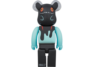 Bearbrick Devil Byron 100% & 400% Set Black