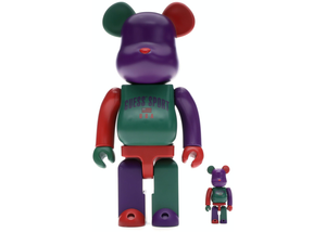 Bearbrick Guess Sport Logo 100% & 400% Multi