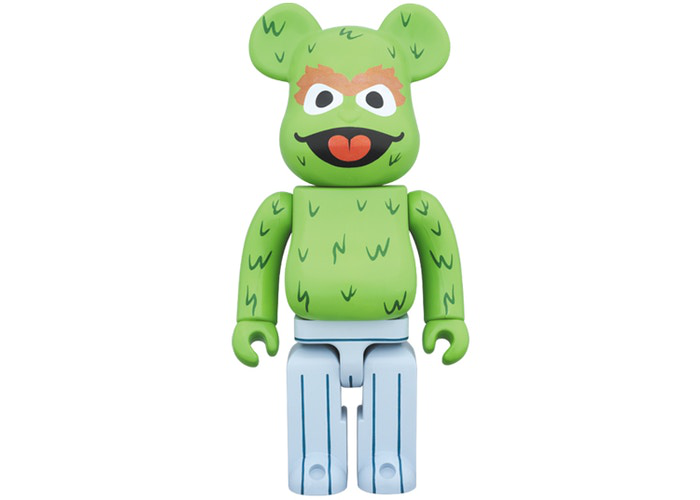 Bearbrick Oscar The Grouch 400% Green