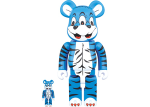 Bearbrick Kidill Bear 100% & 400% Set Blue