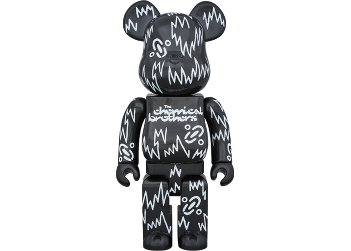 Bearbrick The Chemical Brothers 400% Black