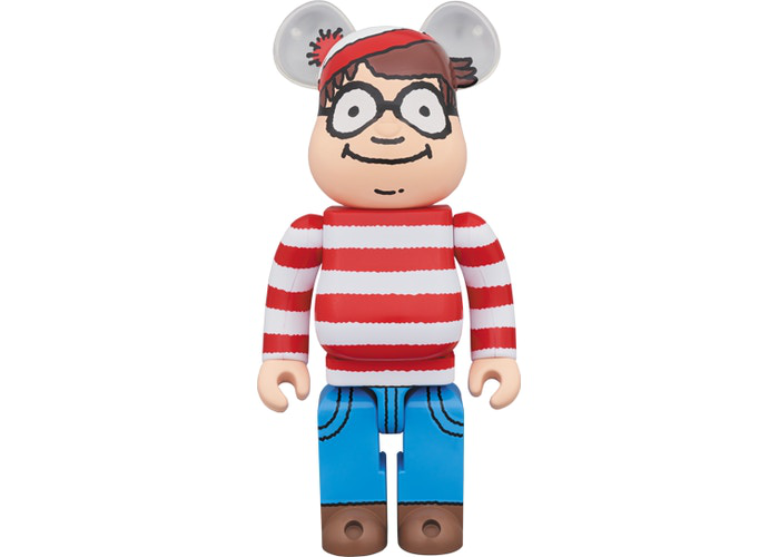 Bearbrick Wally 400% Red/White