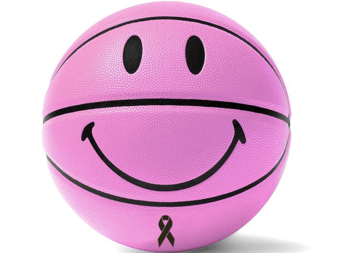 Chinatown BCRF Smiley Basketball Pink Limited Edition 1/100