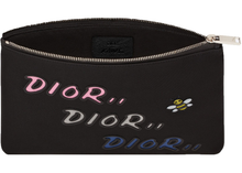 Load image into Gallery viewer, Dior x Kaws Pouch Nylon Black
