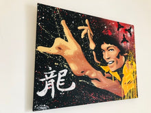 Load image into Gallery viewer, Gerard Gademan Painting BRUCE LEE One of a Kind, (Switzerland only Delivery)
