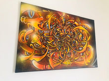 Load image into Gallery viewer, Gerard Gademan Painting FIRE  One of a Kind,  (Switzerland only Delivery)
