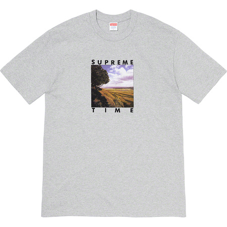 Supreme Time Tee Grey Size M