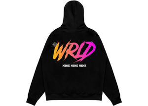 Juice Wrld X Mello Nine Nine Nine Hoodie Black Size L