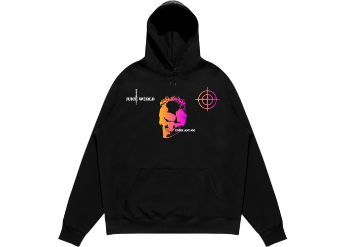 Juice Wrld X Mello Nine Nine Nine Hoodie Black Size L