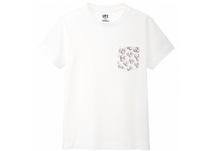 KAWS x Uniqlo BFF Pocket Tee (Kids) White Age 7-8