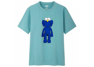 KAWS x Uniqlo Blue BFF Tee Green Size   XL