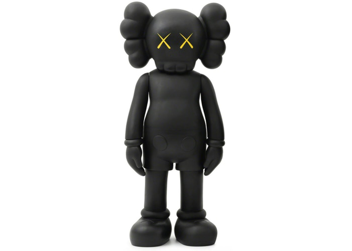 KAWS Companion Open Edition Vinyl Figure Black.