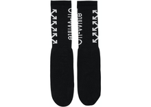 Load image into Gallery viewer, OFF-WHITE Arrow Socks (SS19) Black/White
