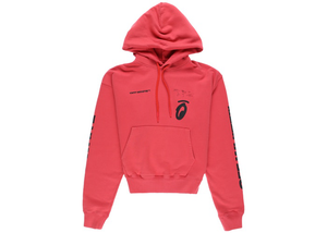 OFF-WHITE Splitted Arrows Hoodie Red/Black Size S