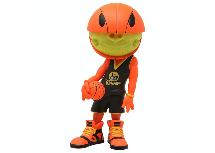 Ron English Popaganda Basketball Figure Orange