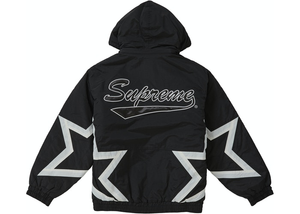 Supreme Stars Puffy Jacket Black