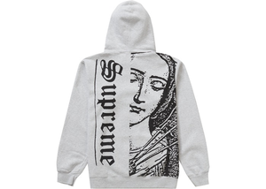 Supreme Mary Hooded Sweatshirt Grey Size L